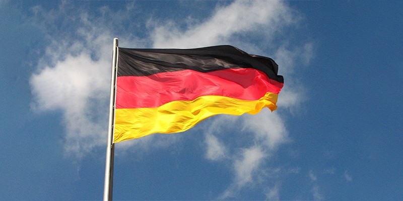 Флаг Германии. Иллюстративное фото
